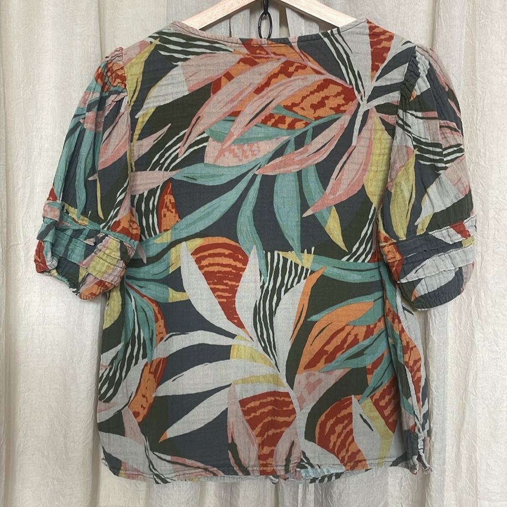Sonoma Cotton Button Down Blouse - Picture 6 of 6